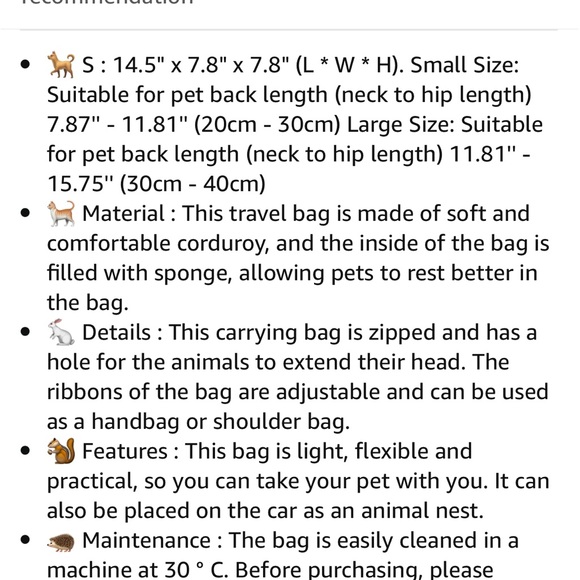 Small Dog carrier - Picture 5 of 6